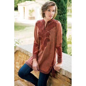 Soft Surroundings Spice Market Tunic 3X